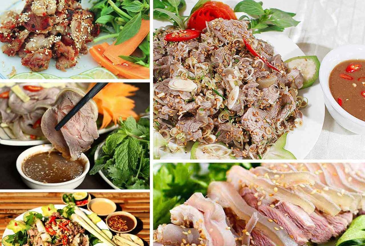 Ninh Binh Goat Meat is specialized dish